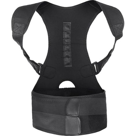 1 Ceinture correctrice de posture, ajustable, soutien lombaire, dos, unisexe (1/5)