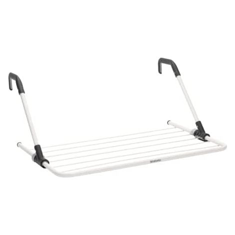 Brabantia Stendibiancheria da Parete Bianco Acciaio Robusto 4,5m (1/5)