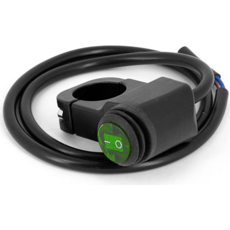 Bouton interrupteur ON/OFF étanche 12V Kyoto à témoin lumineux