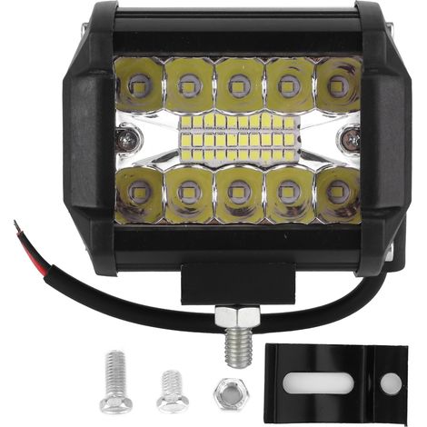 Spot LED 60W 4-en-1 Travaux Éclairage 6000K IP65 avec Support Universel (1/5)