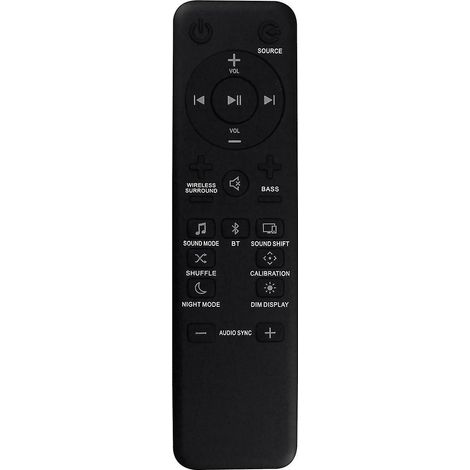 Télécommande de remplacement pour barre de son 2.1/3.1/5.1 (barre de son 2.1, barre de son 3.1, barre de son 5.1) (1/5)