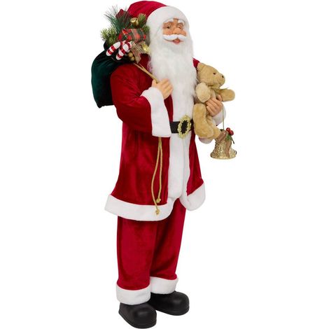 SANTA CLAUS GAVA ROJO 120CM - Feeric lights & christmas (1/2)