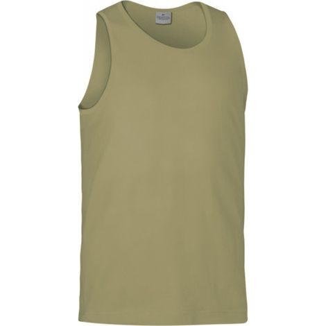 Camiseta sin mangas de corte clásico VALENTO Atletic XXL Kamel