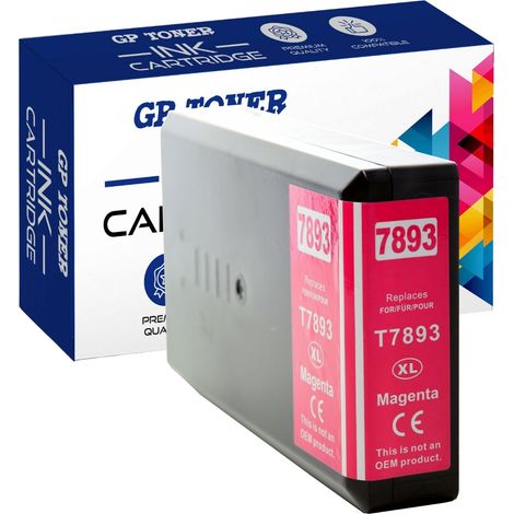 Cartouche d'encre magenta GP-E7893M pour imprimante Epson WorkForce Pro WF-5110DW (1/5)