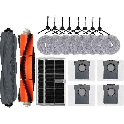 Balai à franges en microfibre lavable pour aspirateurs robots iRobot Roomba Max 705 Combo/Max 706 Combo (1 pièce) (1/5)