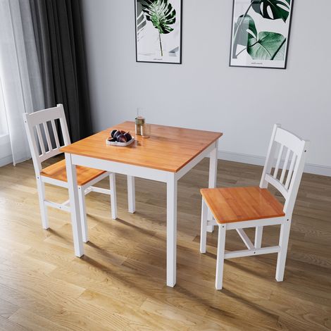 ELEGANT Dinning Furniture Table with 2 chairs Honey Home & Restaurants (1/5)