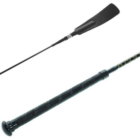 UMBRIA EQUITAZIONE FRUSTINO DRESSAGE 120 CM MANICO PELLE PUNTA CUOIO (1/3)