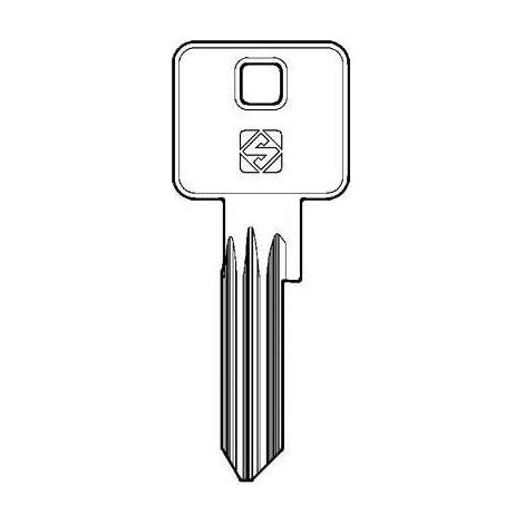 10,0 x CLÉ PLATE ABUS AB95 SILCA