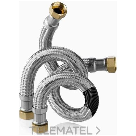 Flexible tucai gw dn19 extra twist acero inoxidable 400 mm