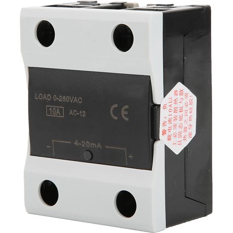 Relais statique BRM-10LA 10 A, étanche à la poussière, haute conductivité, pour accessoires industriels (1/5)