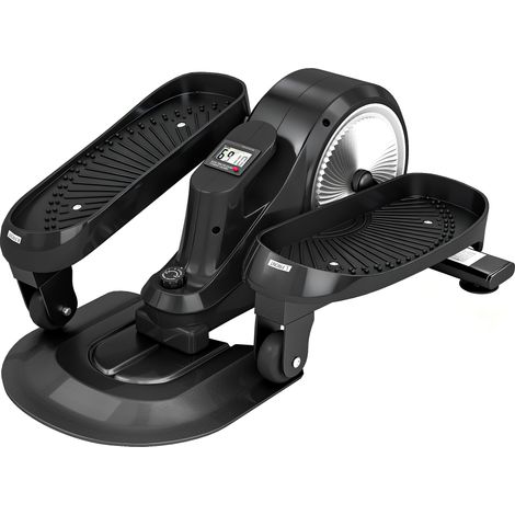 SPORTNOW Under Desk Elliptical Machine, Pedal Exerciser with LCD Monitor