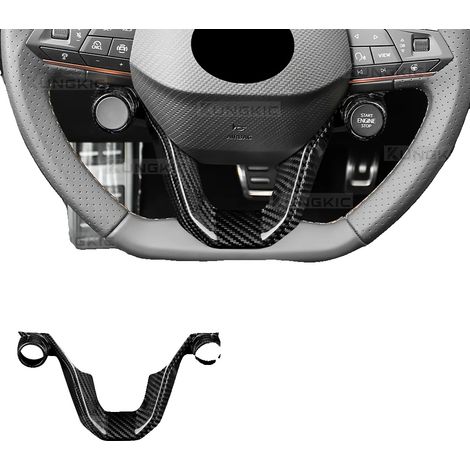Garniture de volant en fibre de carbone, ajustement sur mesure, matériau durable, Type B de fond (1/2)