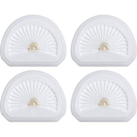 4er-Pack Filter für Handstaubsauger, kompatibel mit Black & Decker VLPF10. Ersatzfilter für Dustbuster Handstaubsauger HLVA315J und HLVA320J00 N575266, ersetzt Teilenummer N600601. (1/5)