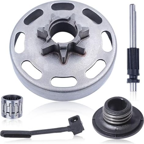 435 Disque Passif pour Husqvarna 435, 340, 345, 350, 351, 353, 440E, 450E Tronçonneuses, Remplacement pour 505441501, Disque Passif Kit avce Turbine, Rouleau à Aiguilles d'embrayage (1/4)