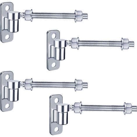 4pcs Charniere Porte Lourde, Charnières de Portail, M12 Charniere Inox Gond Portail Pour Portails De Jardin Portails De Clôture Porte De Cour, 150mm (1/5)