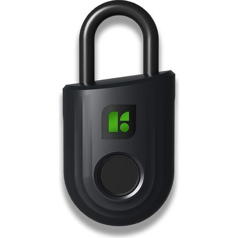 Cadenas empreinte digitale - Padlock Lite Black - Igloohome (1/4)