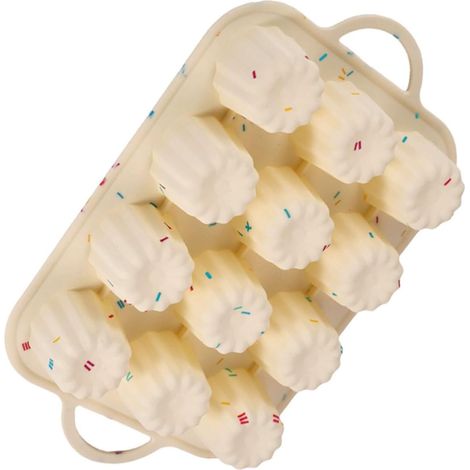 Moule à Muffins Silicone Antiadhésif Moule à Cupcakes Pour Cuisson Réutilisables,Parent,- (1/5)