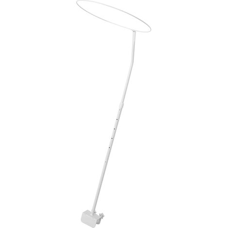 Support Moustiquaire Lit Bébé en Fer Blanc, Pratique et Solide, pour Berceau et Ciel de Lit Bébé, Protège Efficacement Les Insectes Volants (1/5)