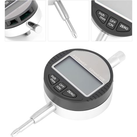 Digitale Messuhr 0-12,7 mm mit eingebauter Batterie (1/5)