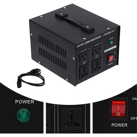 Trasformatore convertitore di tensione da 2000W step up/down convertitore da 220V a 110V Trasformatore di tensione