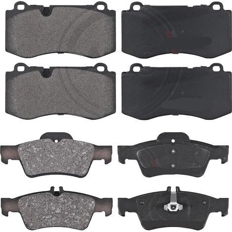 KIT PASTIGLIE FRENO ANTERIORI E POSTERIORI compatibile con MERCEDES-BENZ EQC (N293) / PASTIGLIE FRENANTI AUTO OEM P 50 139,P 50 138 / SOSTITUZIONE DIRETTA / BASSA POLVERE / SILENZIOSO