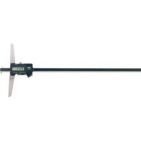 Calibro Digitale Di Profondità Digi-Met® Per Le Scanalature E Le Lacune Di Misura, Campo Di Misura: 300 Mm, Modello Bloccaggio A Vite, Lunghezza Della Base 150 Millimetri (1/5)