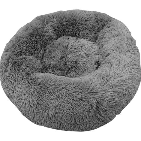 Nobby Kuschelbett Donut Classic Esla dunkelgrau Hundebett (1/3)