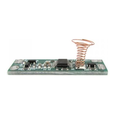 Led Dimmer Touch Slim Con Memoria Varialuce Interruttore ON OFF Per Profilo Alluminio Barra Led 12V 3A 35X11X2mm (1/3)