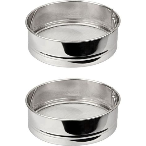 Ensemble de 2 tamis de cuisine Fackelmann Basic inox extra fin 18 cm (1/5)