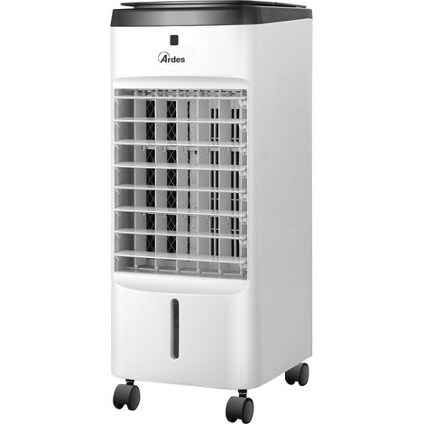 Climatiseur portatif 4L 60W – Surface d'action 20m² – Fonction déshumidification – Blanc – Hauteur 560mm – Largeur 227mm – Ardes (1/4)