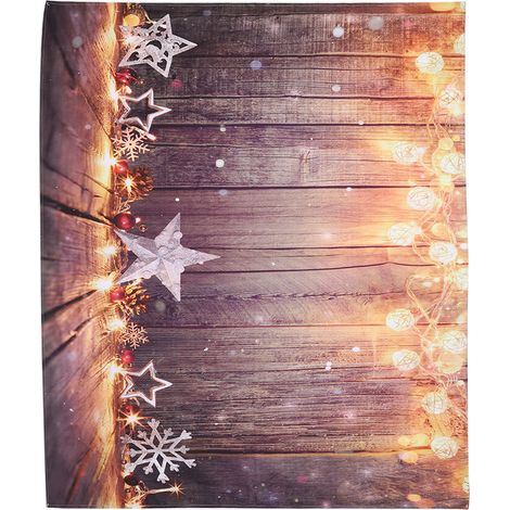 Tenture murale de Noël, tapis mural décoratif pour salon, chambre, dortoir, décoration de maison (1/4)
