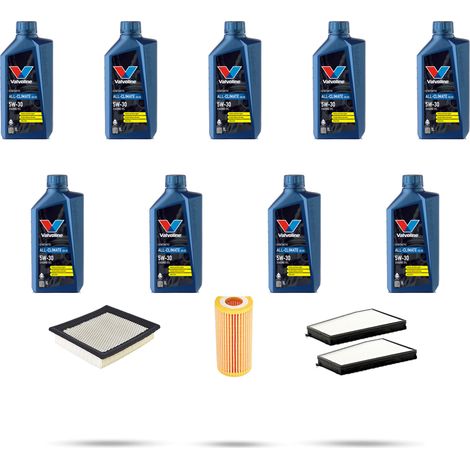 Kit tagliando 3 FILTRI e 9L OLIO compatibile con Ssangyong Kyron 2.3 110kw dal 2010 (1/5)