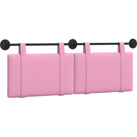 Maison Exclusive - Hängendes Kopfteil Rosa Stoff