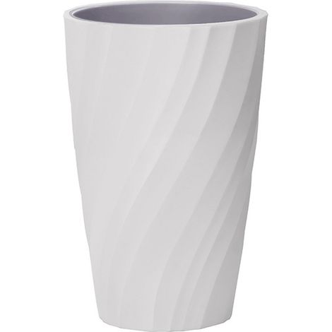 Tumbler - Rinsing Cup - Toothbrush Holder - 8 cm Diameter x 12.2 cm Height - PP TPR Material - For Bathroom Bedroom Office - 1 Piece (1/5)