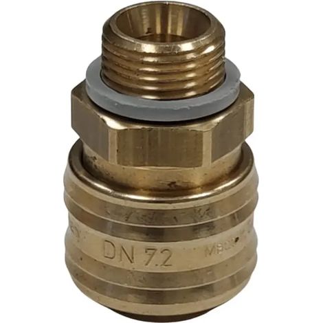 Coupleur Pneumatique 3/8", Raccord Rapide Air Comprimé