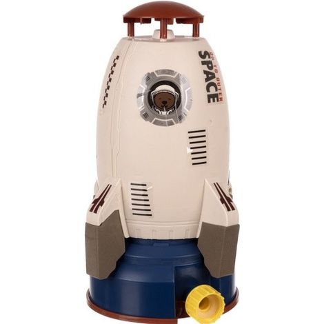 Arroseur d'eau pour enfants, en forme de fusée, fontaine rotative, jeu d'extérieur pour le jardin, multicolore (1/5)