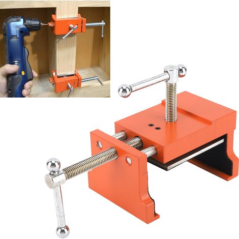 Lot de 2 pinces de rangement pour outils de perçage, idéales pour le travail du bois. (1/5)