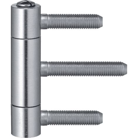 SIMONSWERK 5 080655 0 11006 Einbohrband BAKA C 1-20 WF 3-teilig topzink 100 kg D