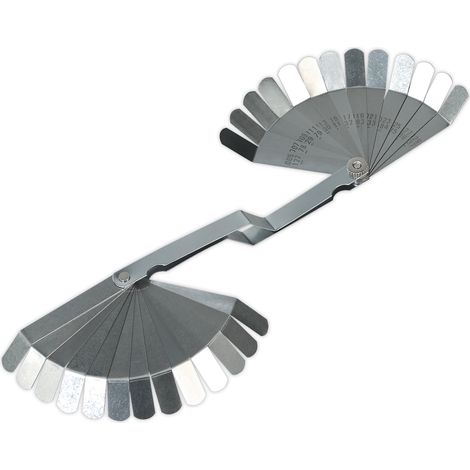Sealey Siegen Dual Marked Offset Feeler Gauge 26 Blade S0515