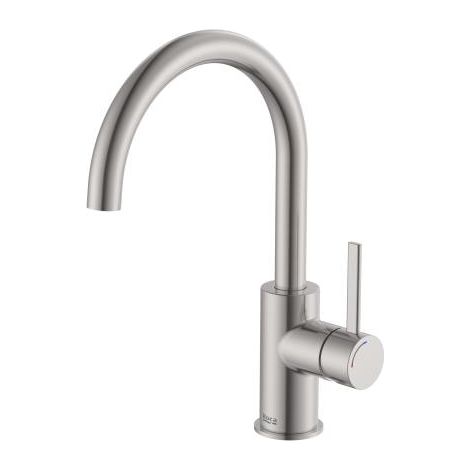 MEZCLADOR P/LAV.ONA MTA.LAT.CPO.LISO VALV.CLICK-CLACK INOX