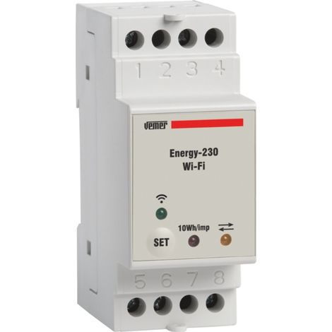 Vemer einphasig wifi meter 2 module 1.5w 20ma - ve794600