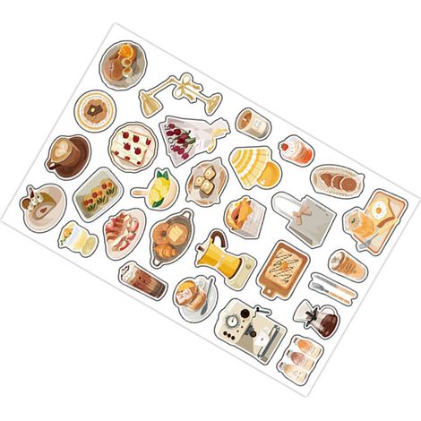Stark haftende gelbe Scrapbooking-Etiketten, leuchtende Farben, dekorativ für DIY-Alben, Bastelarbeiten, kreative Notizbücher, Leuchtaufkleber (1/5)