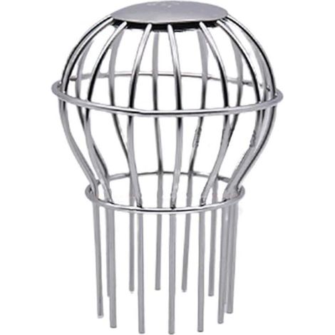 Crépine de Filtre en Acier Inoxydable 304 de Garde de Gouttière, Arrête Le Blocage des Graines de Feuilles et d'autres Outils de Nettoyage de Gouttièr 62mm