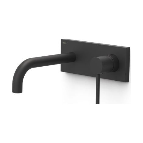 Façade mitigeur lavabo Noir mat - TRES 26230031NM (1/2)