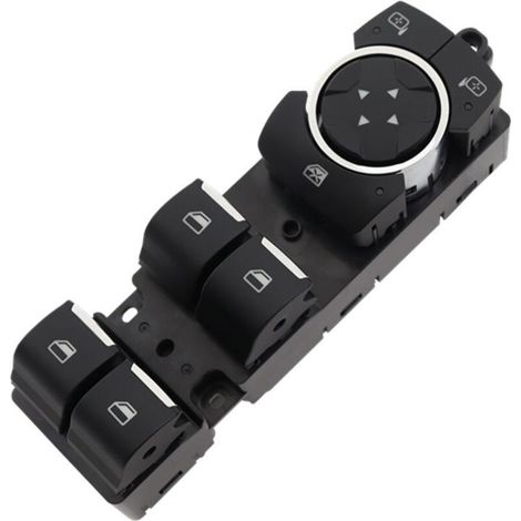 Convient aux interrupteurs de régulateur de fenêtre Ford F150 FL3T-14B133-BGW et FL3T14B133BGW, contrôlant la montée et la descente des vitres électriques, commande principale côté conducteur, facile