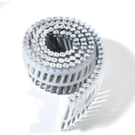 Puntas 50 x 4,0 mm Rulos 16° Placa de anclaje galvanizada (zinc 15µ) Anillada NORFIX - NFX11391 (1/2)