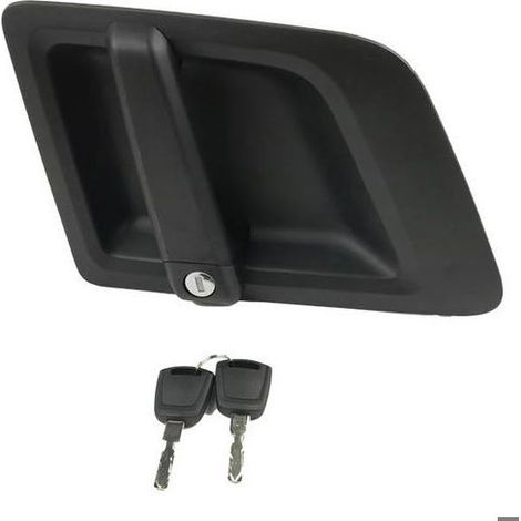 Manija de puerta derecha Scania con cerradura y llaves 2642203 (1/3)
