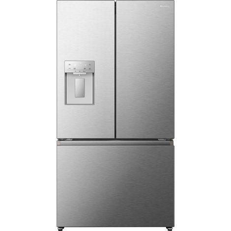 Réfrigérateur multi-portes - HISENSE - RF815N4SESE - 634 L - Distributeur d'eau - Classe E - 91,4 x 73 x 178,5 cm - Inox