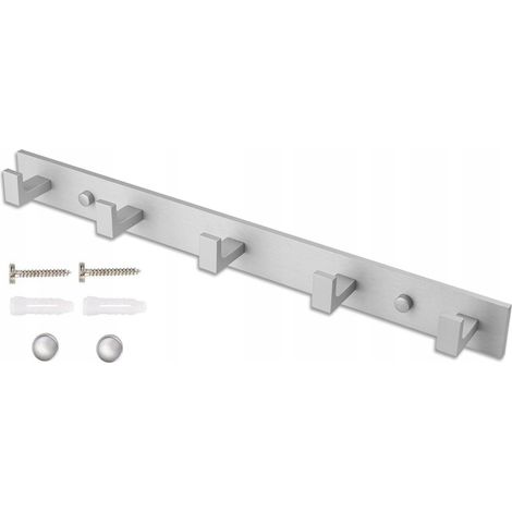 Percha metálica Psino, gris (1/5)