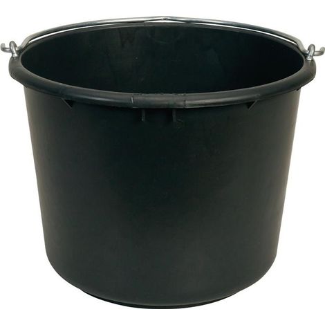 BERDAL Baueimer GRIPLINE X 12l schwer,verstärkt schwarz Ku.BERDAL (1/4)